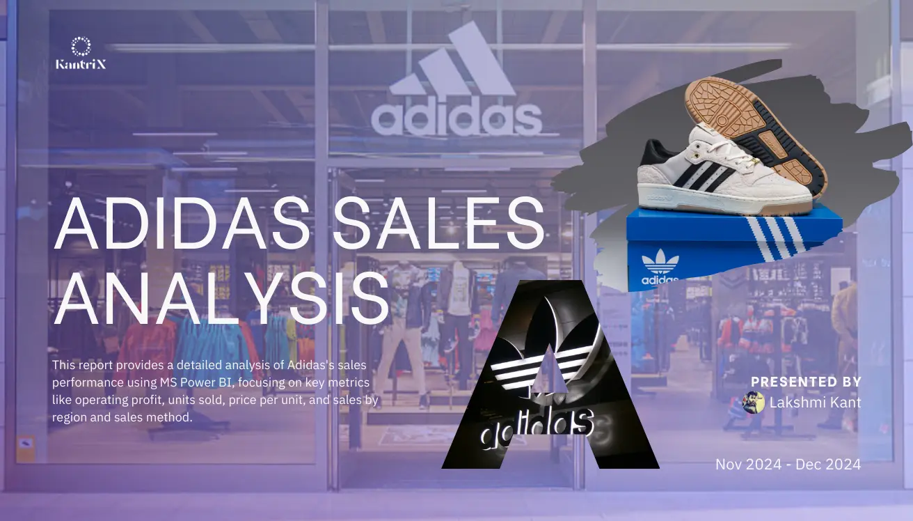 Adidas Sales Analysis Slide 1